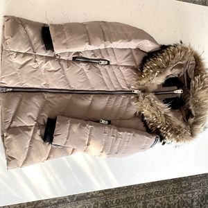 NB series real fox fur coat size M